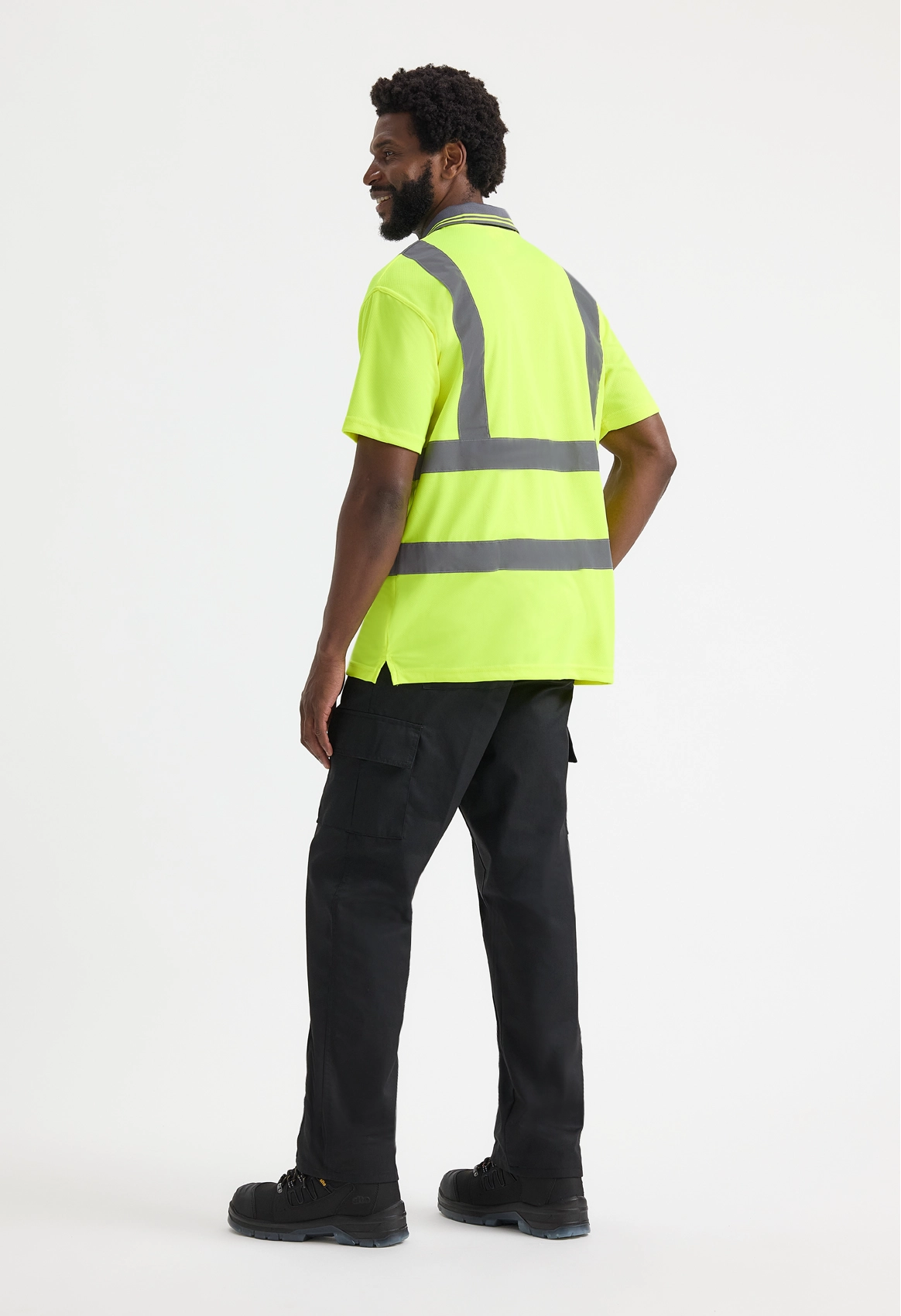 Hi Viz Short Sleeve Polo Shirt